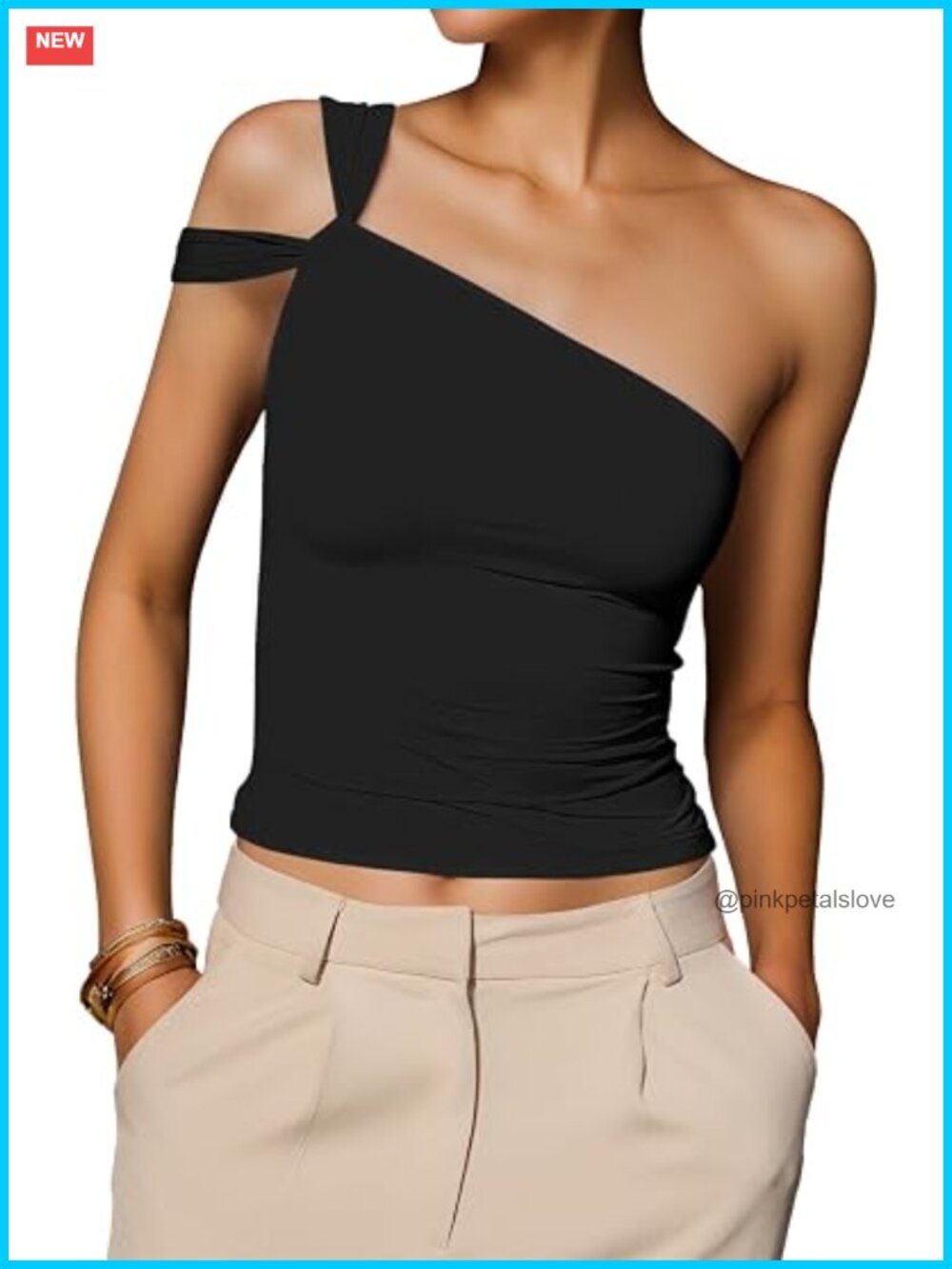 One Shoulder Asymmetric Strapless Tube Top for Women Going Out Sleeveless Y2k